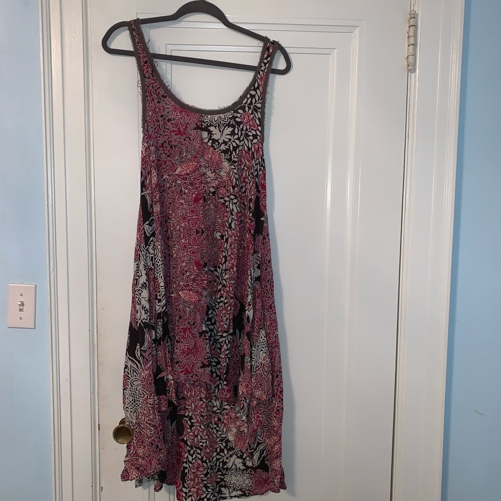 FREE PEOPLE high low sun/beach summer dress!